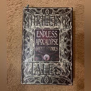 Hardcover apocalypse short story book